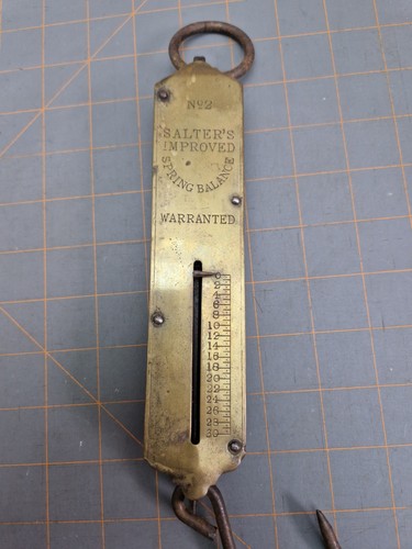 Brass salter improved 2 - improved, no.