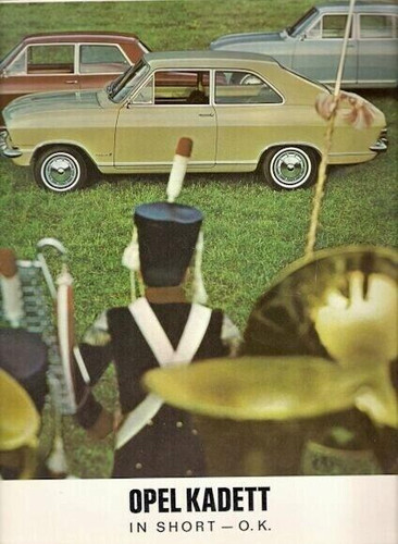Opel kadett 1967 1968 uk - kadett, 1967-1968