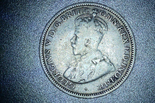 1926 king george sixpence - 1926,