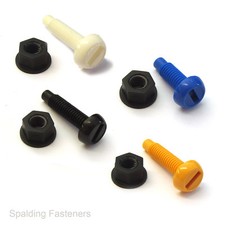 Plastic Number Plate Screws
