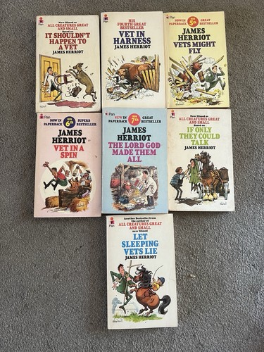 Vintage james herriot - herriot, books