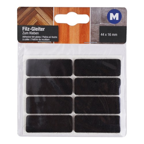 80x self adhesive felt pads - self-adhesive,