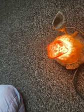 Tiffany Style Frog Lamp