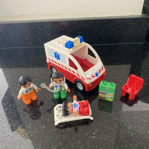 Lego duplo ambulance with - lego,