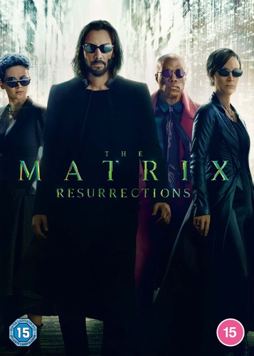 The matrix resurrections dvd - matrix,