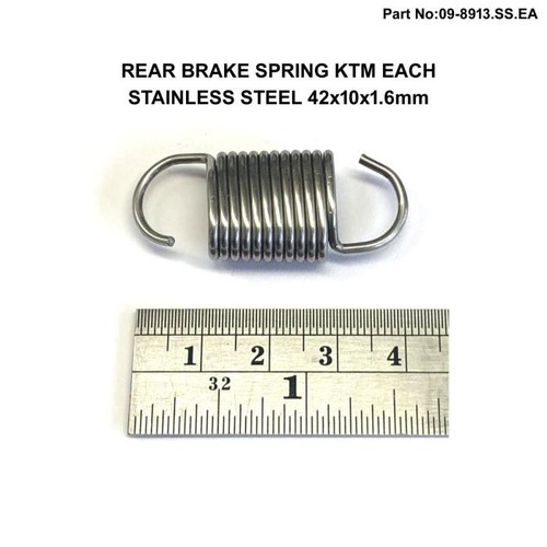 Spring 90mm oval rear - oval, brake