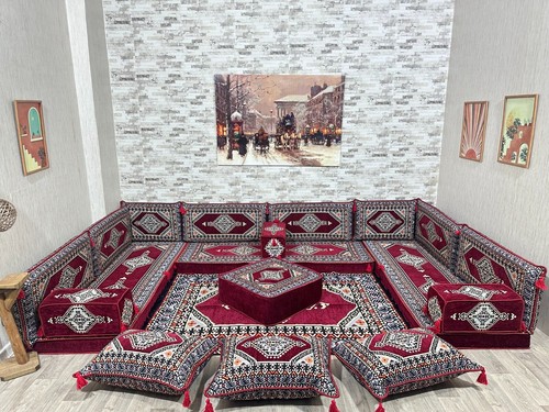 Oriental seating area - oriental,