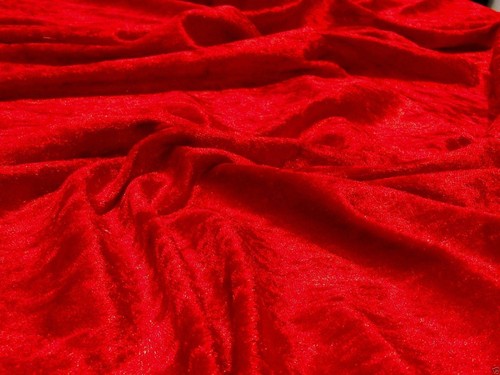 Crushed velvet velour fabric - velvet,