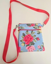 Cath Kidston Crossbody Bag in Royal Rose Fabric 