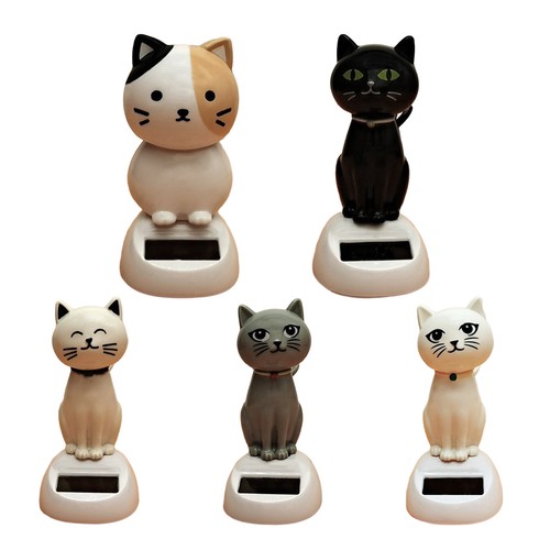 Solar power dancing cat - solar-power,