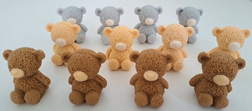 Teddy bear edible - bear, fondant