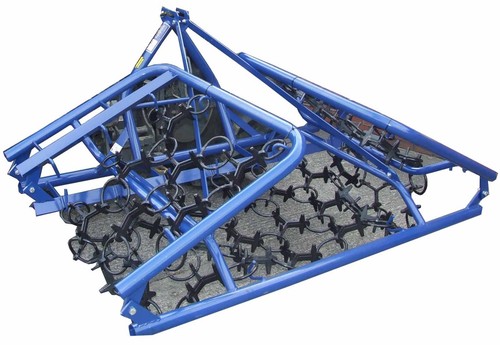 13ft folding grass harrow - grass,