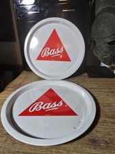 Vintage Bass Beer Trays