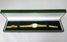 Avia Womens Gold Coloured Quartz Watch. New Battery. With Box.Free P+P