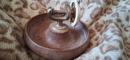 Vintage ship wheel - nut, cracker