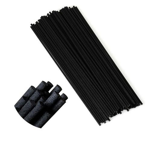 Black fibre reed - black,