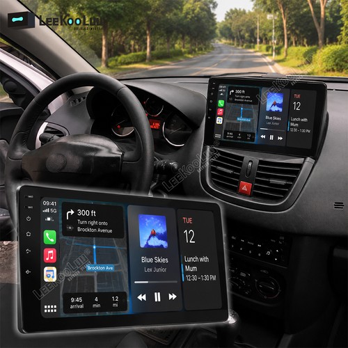 Car stereo carplay gps - 9",