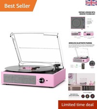 Vinyl Record Player with 2