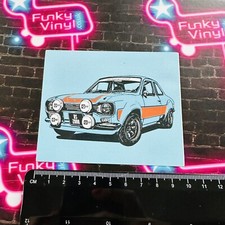 Car vehicle sticker, retro