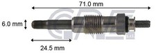 New Cre Glow Plug for Mercedes