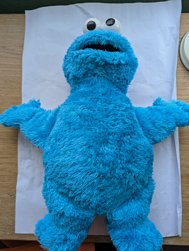 Hasbro cookie monster sesame - hasbro,