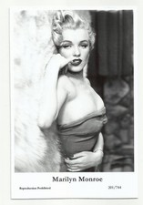 BX96) MARILYN MONROE SWIFTSURE PHOTO POSTCARD (201/744) FILMSTAR PIN UP GLAMOR