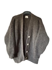 Babaa Number 19 Cardigan In Oak