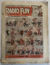 Collectable Vintage “Radio Fun” Comic, Oct 1948 #525