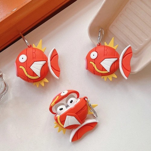 Pokemon airpods case - airpods, magikarp
