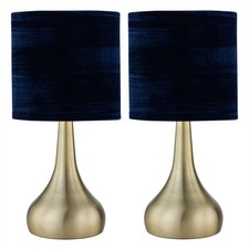 Set of 2 Antique Brass Touch