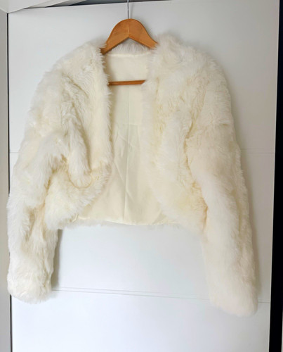 Women white faux fur - women’s,
