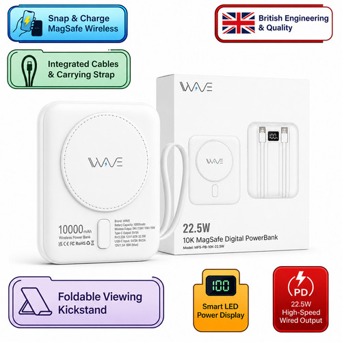 Wave 10000mah magnetic - 10000mah,