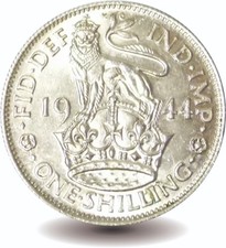 1944 Genuine George VI Silver