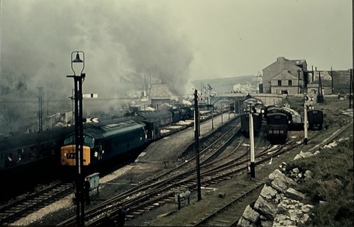 35mm slide diesel loco - slide,