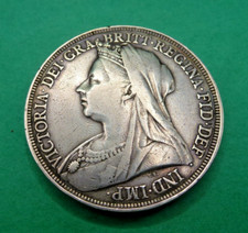 1897 QUEEN VICTORIA ROBED HEAD