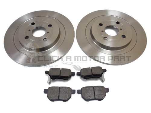 Rear brake discs and pads - discs,