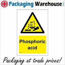 HA185 PHOSPHORIC ACID SIGN