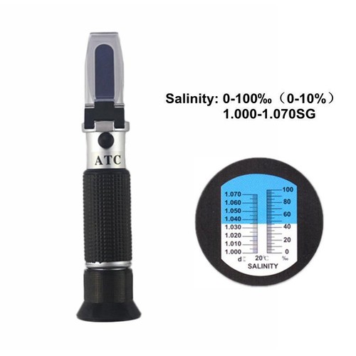 Salinity refractometer - salinity,