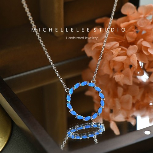 Fire opal laurel wreath - fire,