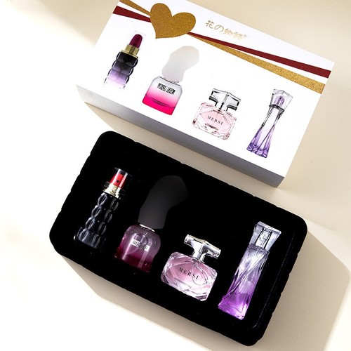 Flower story 4pcs golden - of,