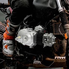 125CC Semi Auto Engine Motor Kit 3-Speeds with Reverse For ATV Go Kart Quad Bike