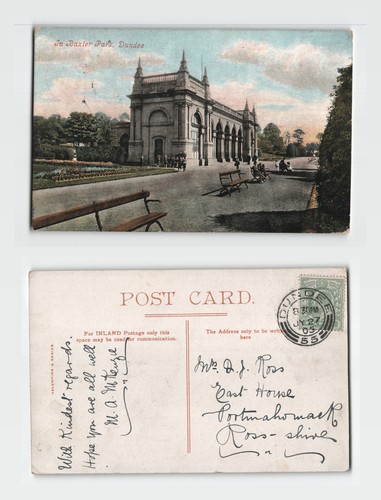 Postcard baxter park - in,
