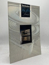 Technics Hi-Fi 1992 Catalogue
