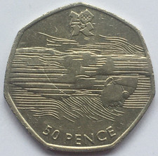 2011 Olympic 50p  / Fifty