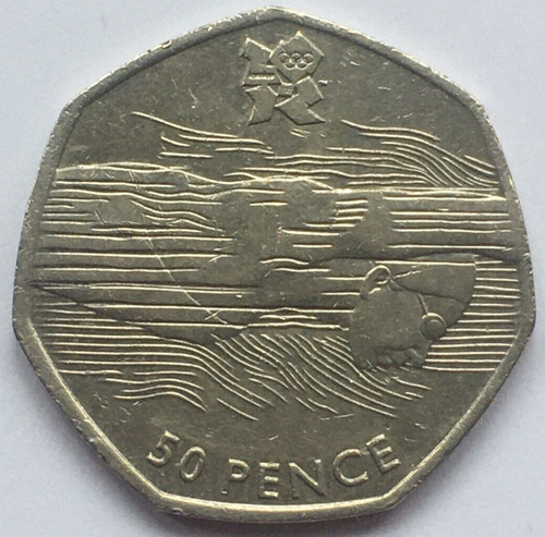 2011 olympic 50p - 2011,