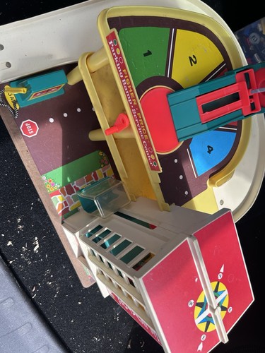 Fisher price 1980s vintage car - fisher,