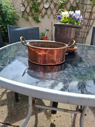 Copper preserves jam pan twin - copper,