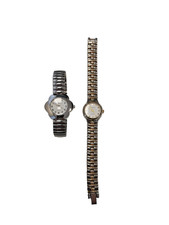 Philip Mercier Silver Tone Ladies Watches x 2   J4 G588