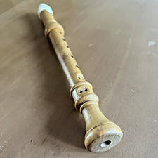 Vintage Schott's C Wooden Descant Recorder Made in England Pat No.692491