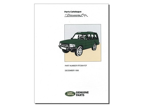 Parts catalogue land rover - catalogue,